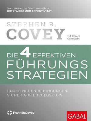 cover image of Die 4 effektiven Führungsstrategien